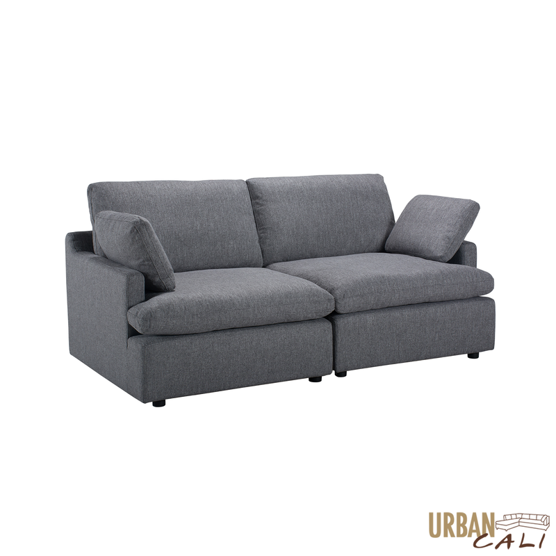 Urban Cali Loveseat Long Beach Modular Loveseat - Available in 2 Colours