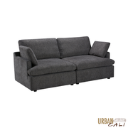 Urban Cali Loveseat Long Beach Modular Loveseat - Available in 3 Colours