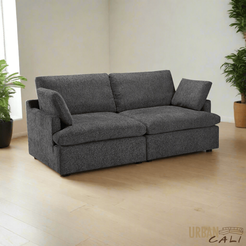 Urban Cali Loveseat Long Beach Modular Loveseat - Available in 3 Colours