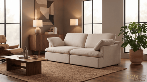 Urban Cali Loveseat Long Beach Modular Loveseat - Available in 3 Colours