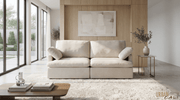 Urban Cali Loveseat Long Beach Modular Loveseat - Available in 3 Colours