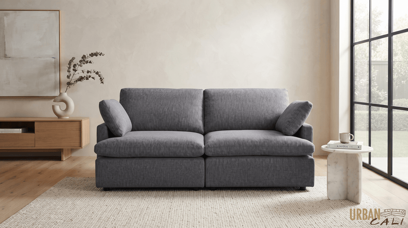 Urban Cali Loveseat Long Beach Modular Loveseat - Available in 3 Colours