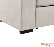 Urban Cali Sectional Avila 98.5" Wide Sleeper Sectional Sofa Bed with Cupholders and Storage Chaise - Available in 2 Colours