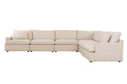 Urban Cali Sectional Beige Long Beach Large Modular L-Shaped Sectional Sofa - Available in 2 Colours