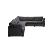 Urban Cali Sectional Blue Grey Long Beach Large Modular L-Shaped Sectional Sofa - Available in 3 Colours