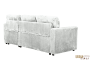 Urban Cali Sectional Calabasas Corduroy Reversible Sleeper Sectional Sofa Bed with Storage Chaise – Available in 2 Colours