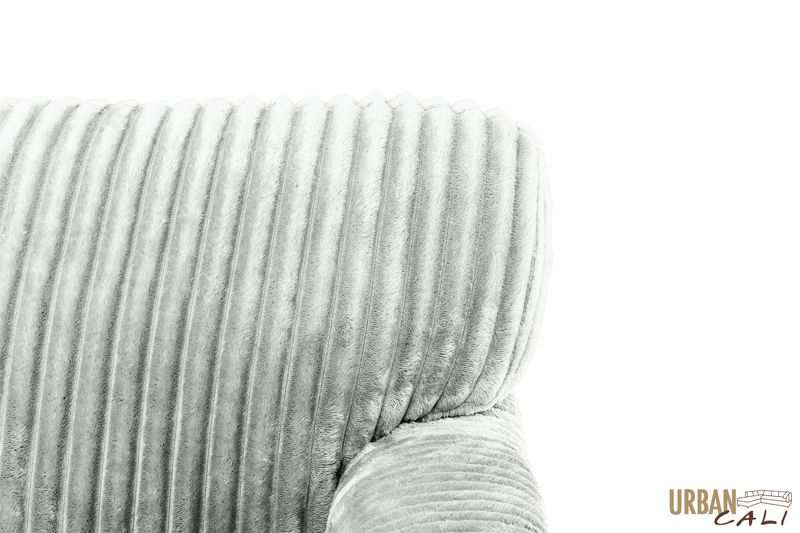 Urban Cali Sectional Calabasas Corduroy Reversible Sleeper Sectional Sofa Bed with Storage Chaise – Available in 2 Colours