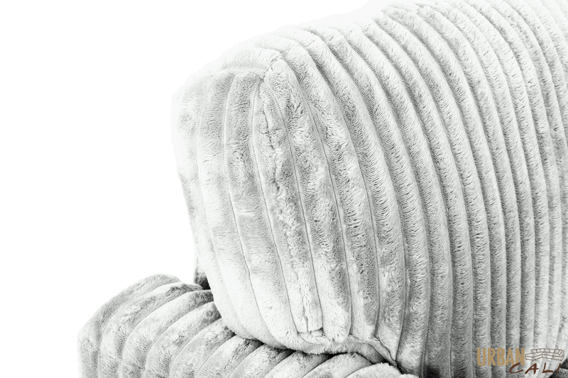 Urban Cali Sectional Calabasas Corduroy Reversible Sleeper Sectional Sofa Bed with Storage Chaise – Available in 2 Colours