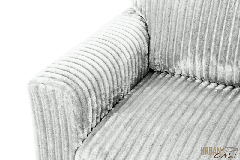 Urban Cali Sectional Calabasas Corduroy Reversible Sleeper Sectional Sofa Bed with Storage Chaise – Available in 2 Colours