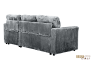 Urban Cali Sectional Calabasas Minky Corduroy 89.5" Reversible Sleeper Sectional Sofa Bed with Storage Chaise - Available in 2 Colours