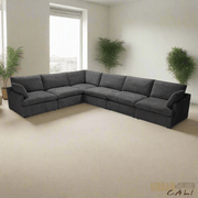 Urban Cali Sectional Long Beach Large Modular L-Shaped Sectional Sofa - Available in 3 Colours