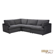 Urban Cali Sectional Long Beach Medium Modular L-Shaped Sectional Sofa - Available in 3 Colours