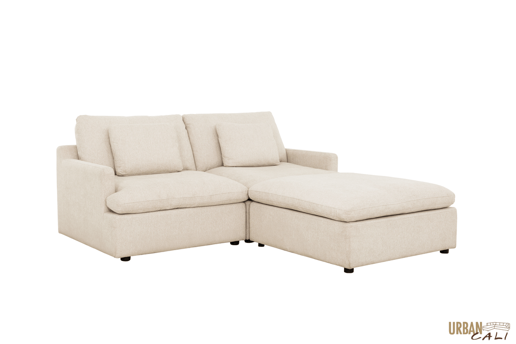 Small sectional with ottoman deals