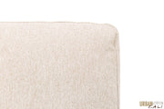 Urban Cali Sectional Long Beach Small Modular Sectional Sofa with Ottoman in Axel Beige