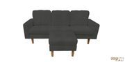 Urban Cali Sectional Sofa Hillsborough 76" Wide Boucle Sectional Sofa with Reversible Chaise - Available in 3 Colours