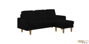 Urban Cali Sectional Sofa Hillsborough 76" Wide Boucle Sectional Sofa with Reversible Chaise - Available in 3 Colours