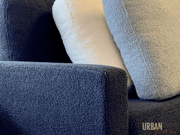 Urban Cali Sectional Sofa Hillsborough 76" Wide Boucle Sectional Sofa with Reversible Chaise - Available in 3 Colours