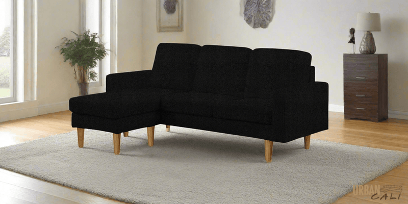 Urban Cali Sectional Sofa Hillsborough 76" Wide Boucle Sectional Sofa with Reversible Chaise - Available in 3 Colours