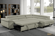Urban Cali Sectional Sofa Hollywood Sleeper Sectional Sofa Bed with Adjustable Headrests and Storage Chaise - Available in 3 Colours