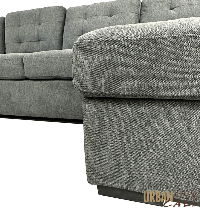 Urban 2 Piece Chaise Sectional, Sofa With Chaise