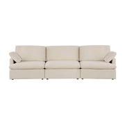 Urban Cali Sofa Beige Long Beach Modular Sofa - Available in 2 Colours