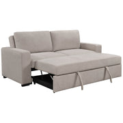 Urban Cali Sofa Belfast Beige Eureka 79.5" Sleeper Sofa Bed - Available in 3 Colours