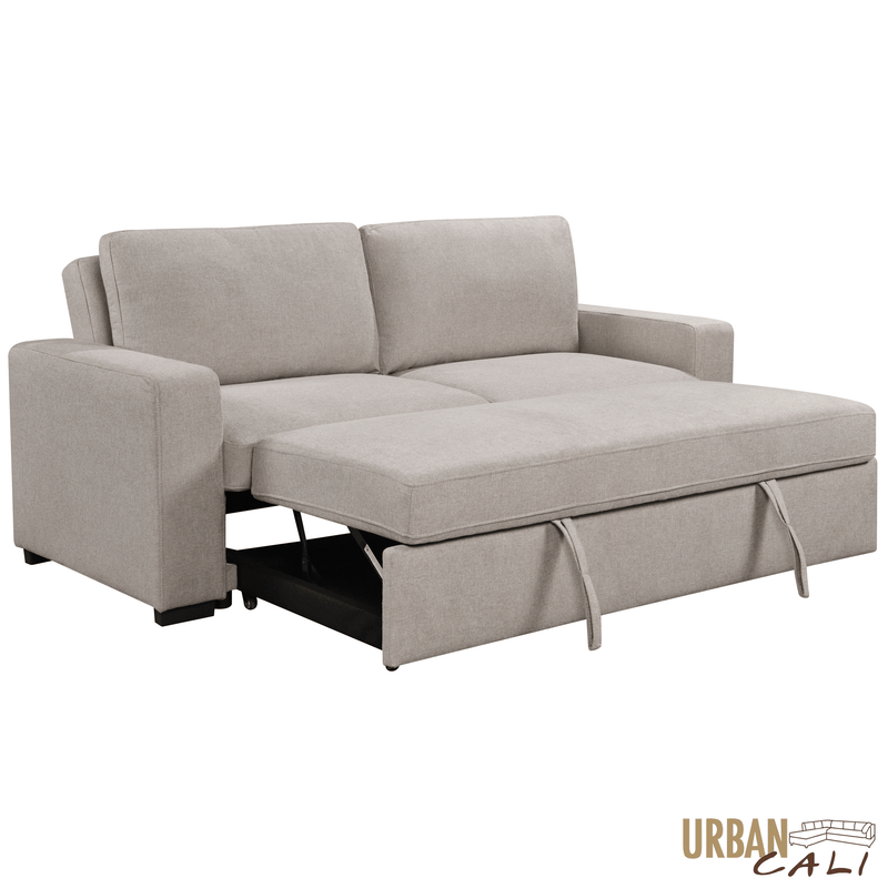 Urban Cali Sofa Belfast Beige Eureka Sleeper Sofa Bed - Available in 2 Colours