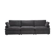 Urban Cali Sofa Blue Grey Long Beach Modular Sofa - Available in 3 Colours