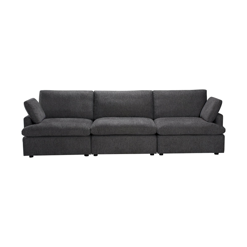Urban Cali Sofa Blue Grey Long Beach Modular Sofa - Available in 3 Colours