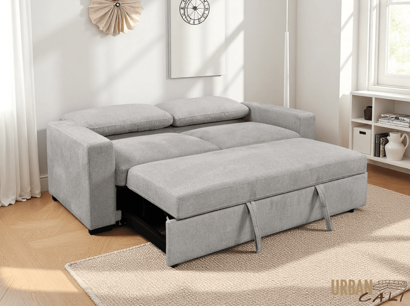 Urban Cali Sofa Eureka 79.5" Sleeper Sofa Bed - Available in 3 Colours