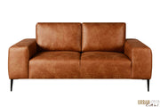 Urban Cali Sofa Set Fresno 3 Piece Sofa, Loveseat, and Chair Set in Rustic Light Brown