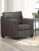 Aman Sofa Set Chair Aman Burnaby Grey Fabric Condo Sectional Sofa