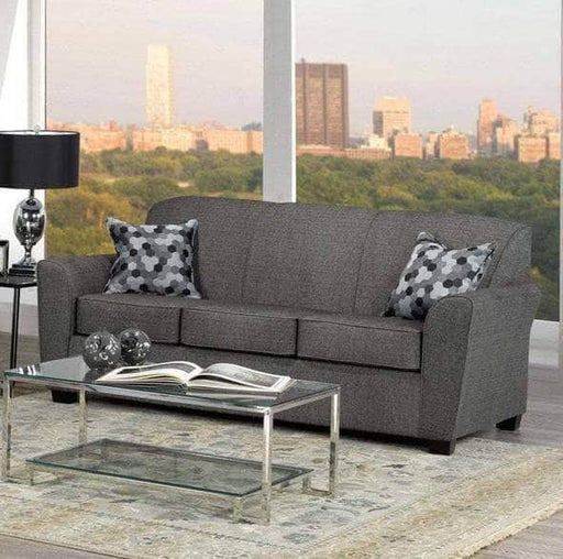 Aman Sofa Set Sofa Humbolt Grey Fabric Living Room Seating Collection