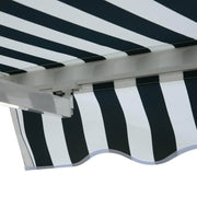 Aosom Awning 8.2ft x 6.6ft Retractable Awning Sunshade Shelter Canopy for Patio Outdoor Deck - Available in 3 Colours