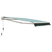 Aosom Awning 8.2ft x 6.6ft Retractable Awning Sunshade Shelter Canopy for Patio Outdoor Deck - Available in 3 Colours
