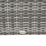 Aosom Conversation Set 4 Piece Outdoor Patio Wicker Rattan Conversation Sofa Set - Available in 2 Colours