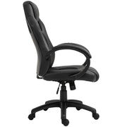 Aosom Gaming Chair Racecar Style Office Gaming Chair with High Back and Adjustable Swivel Seat in Faux Leather - Available in 3 Colours