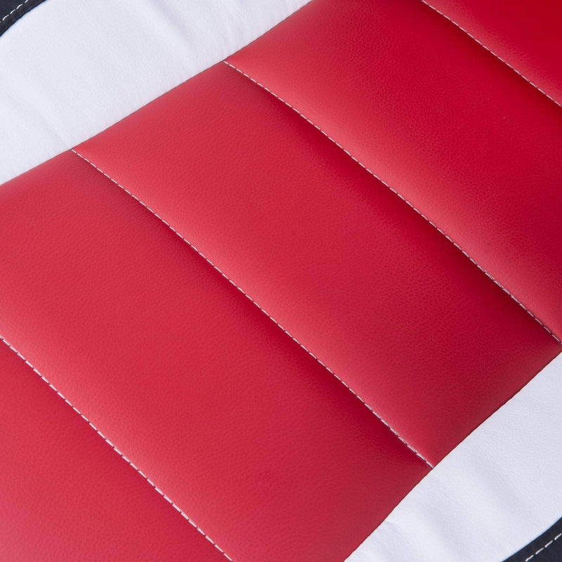 Aosom Gaming Chair Racing Car Office Gaming Chair with Swivel and Adjustable Armrest in Faux Leather - Available in 2 Colours