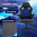 Aosom Gaming Chair Vinsetto 360 Degree Swivel Racing Office Gaming Chair with Adjustable Height in Faux Leather - Available in 2 Colours