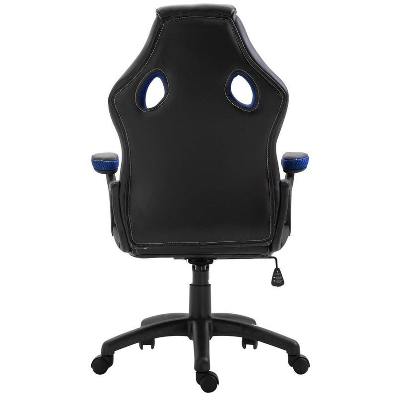 Aosom Gaming Chair Vinsetto 360 Degree Swivel Racing Office Gaming Chair with Adjustable Height in Faux Leather - Available in 2 Colours