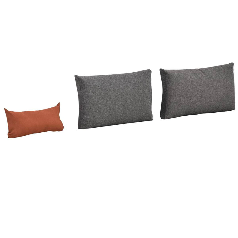 Aosom Sectional 3 Piece Modern Outdoor Patio Hand Woven Rattan Wicker Sectional Sofa with Coffee Table - Available in 2 Colours