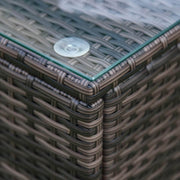 Aosom Sectional 5 Piece Outdoor Patio Rattan Wicker Modular Sectional Sofa Set with Coffee Table - Available in 2 Colours