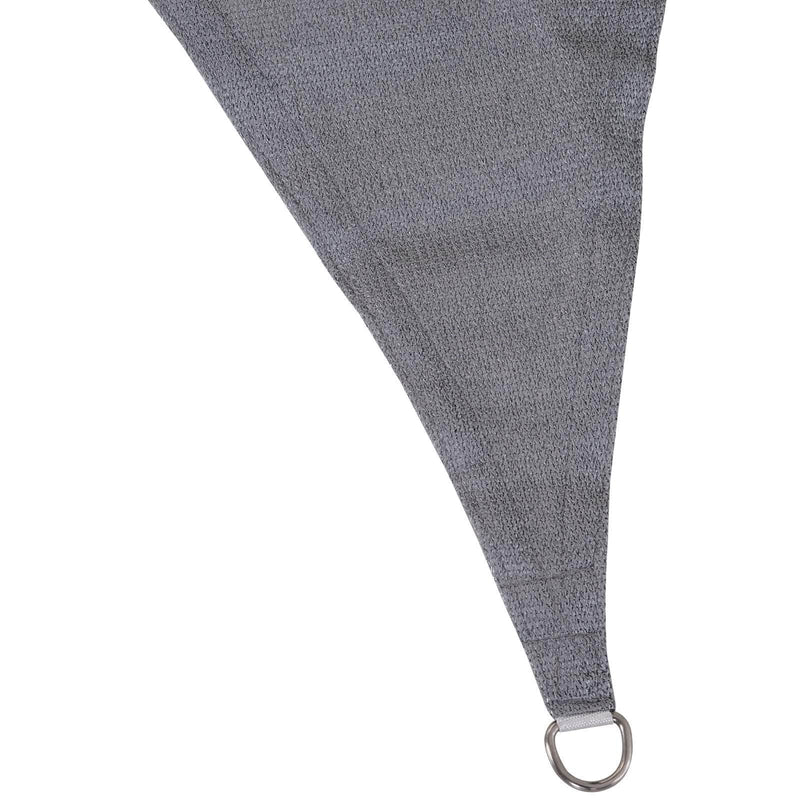 Aosom Shade Sail 10ft Triangle Canopy Sun Shade Sail Canopy with Carrying Bag - Available in 4 Colours