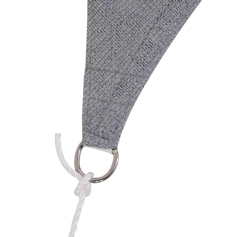 Aosom Shade Sail 10ft Triangle Canopy Sun Shade Sail Canopy with Carrying Bag - Available in 4 Colours