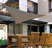 Aosom Shade Sail 10ft Triangle Canopy Sun Shade Sail Canopy with Carrying Bag - Available in 4 Colours