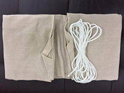 Aosom Shade Sail 10ft Triangle Canopy Sun Shade Sail Canopy with Carrying Bag - Available in 4 Colours