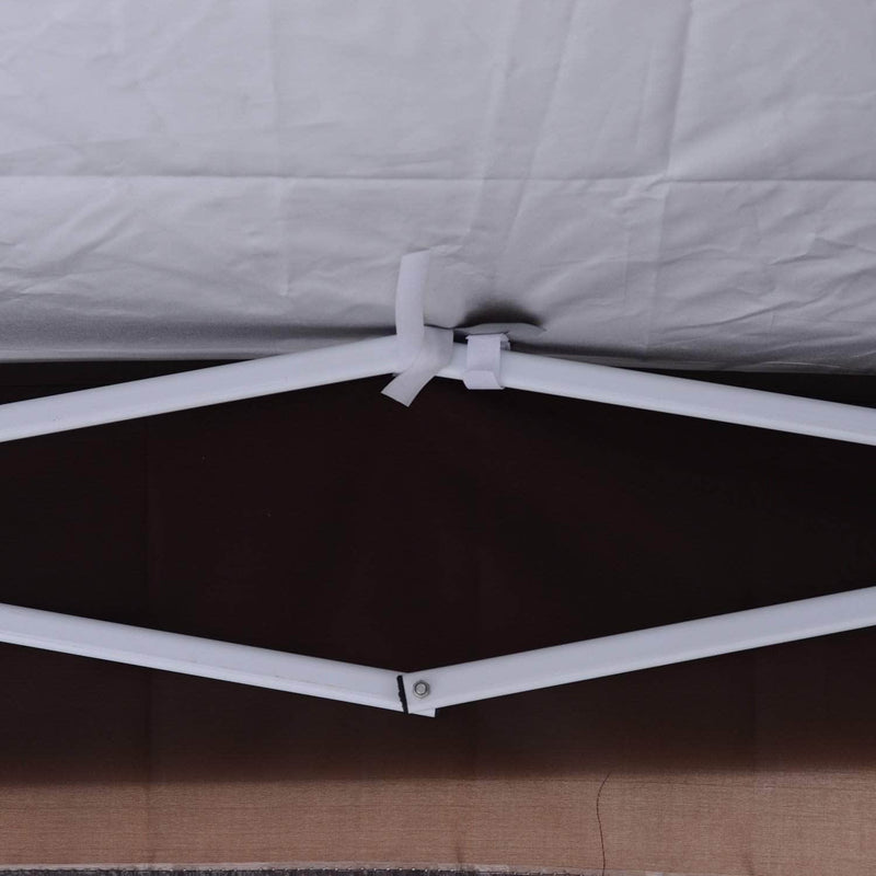 Aosom Tent 10ft x 10ft Gazebo Canopy Portable Outdoor Folding Pop Up Tent - Available in 2 Colours