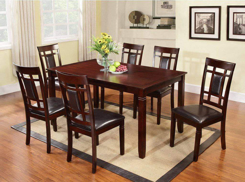 Brassex Inc. Dining Set Kitimat 7 Piece Dining Set
