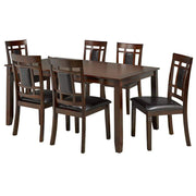Brassex Inc. Dining Set Kitimat 7 Piece Dining Set