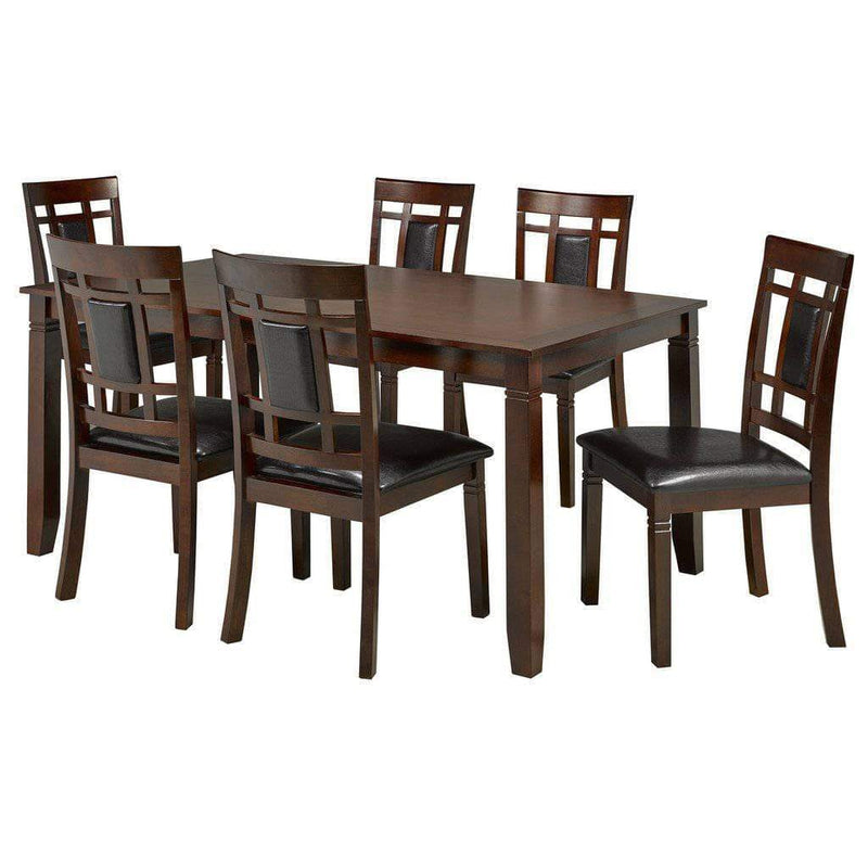 Brassex Inc. Dining Set Kitimat 7 Piece Dining Set